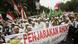 Indonesien Jakarta Demonstration von Islamisten Indonesien Jakarta Demonstration von Islamisten