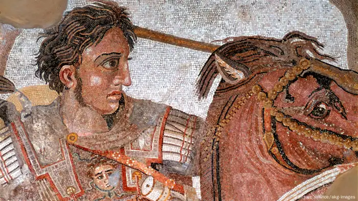 Alexander der Große Mosaik
