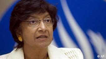 UN High Commissioner for Human Rights Navanethem Pillay