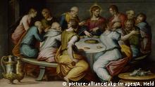 Ölgemälde Das Abendmahl von Giorgio Vasari