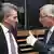Belgien Günther Oettinger und Jean-Claude Juncker vor einer Sitzung