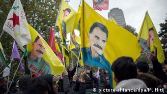 Протесты курдов в Кельне 5 ноября 2016 года