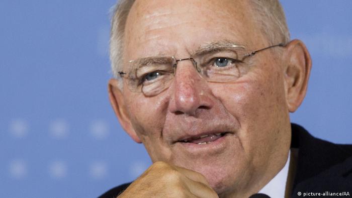 Wolfgang Schäuble Bundesfinanzminister