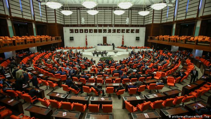 Türkei Ankara Parlament Innenaufnahme