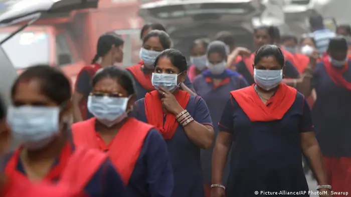 
Indien Delhi Luftverschmutzung
