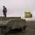 Syrien Panzer der YPG vor Raqqa ARCHIV