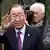 Schweiz UN-General-Sekretär Ban Ki-moon kommt in Mont Pelerin an