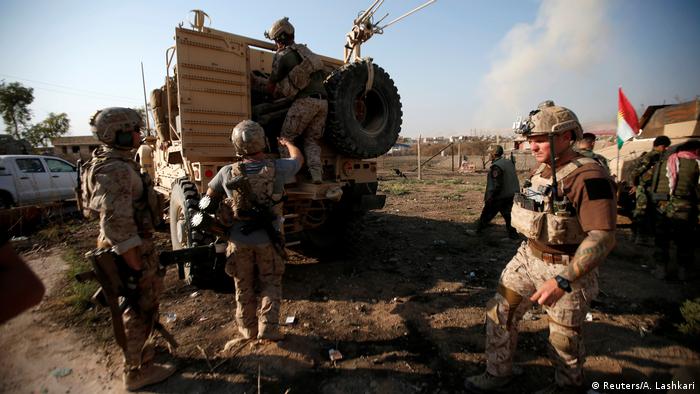 Irak Baschiqa Kämpfe US-Soldaten (Reuters/A. Lashkari)