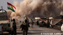 Peshmergas kurdos expulsan a EI de ciudad iraquí de Bashiqa