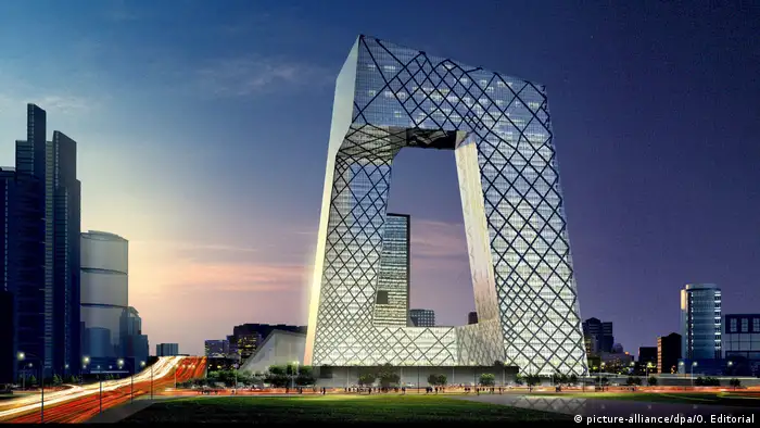 Deutscher Architekt baut das größte Fernsehgebäude der Welt