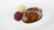 Rhenischer Sauerbraten mit Rotkohl und Kartoffelknödel Rhenischer Sauerbraten mit Rotkohl und Kartoffelknödel