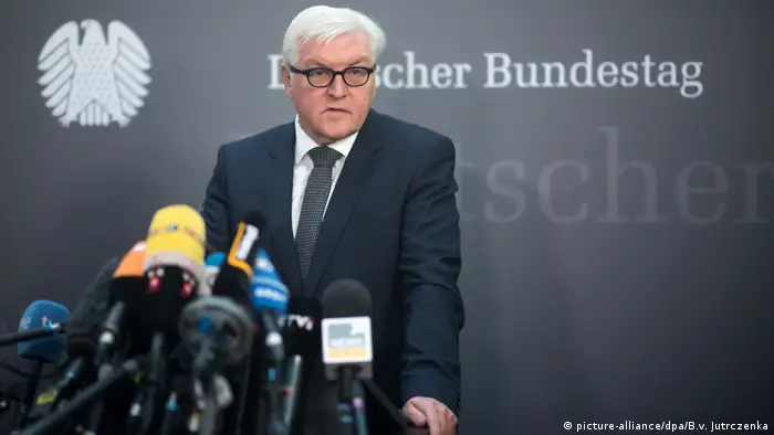 Deutschland Reaktion US-Wahl - Außenminister Frank-Walter Steinmeier