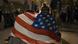 Two children wrapped in the US flag Two children wrapped in the US flag