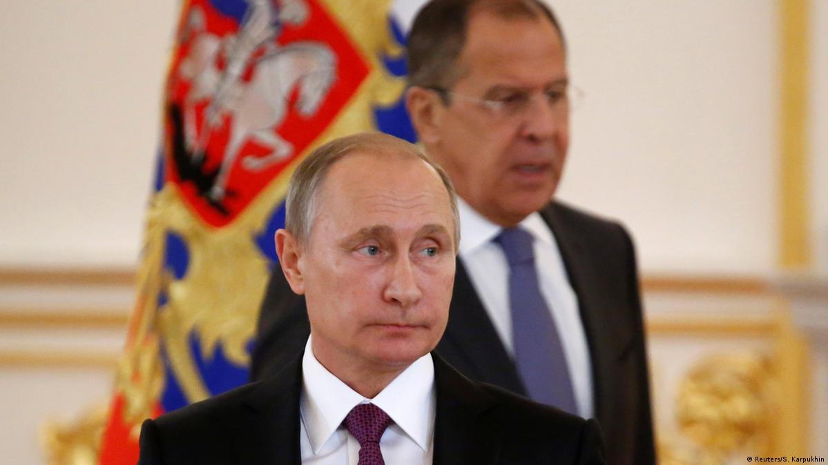 O presidente da Federação Russa, Vladmir Putin, declaração à Imprensa em  Moscou.