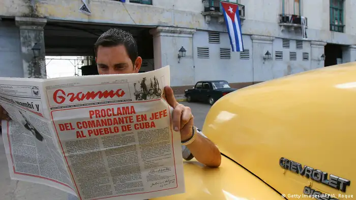 Kuba Zeitung Granma (Getty Images/AFP/A. Roque)