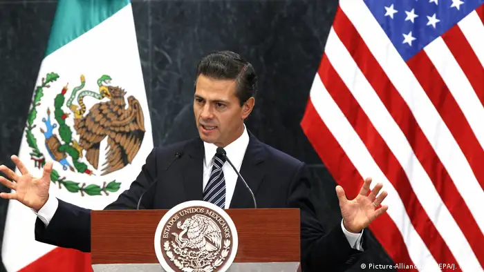 Präsident von Mexiko Enrique Peña Nieto (Picture-Alliance/dpa/EPA/J. Nunez)