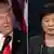 Bildkombo Donald Trump und Park Geun-Hye
