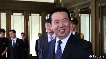 China Peking Meng Hongwei, Chinese Vice Public Security Minister (Ausschnitt)