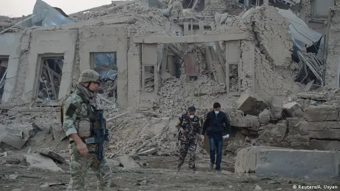 Afghanistan Explosion in der Nähe des deutschen Konsulatsbüros in Mazar-i-Sharif