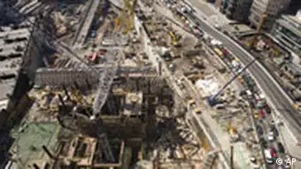 World Trade Center Ground Zero Bauarbeiten