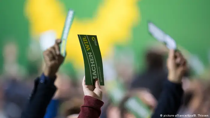 Deutschland Bundesparteitag der Grünen