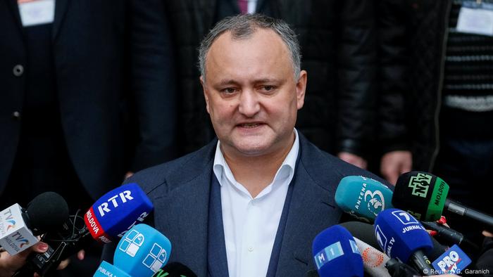 Moldawien Präsidentschaftswahl Igor Dodon (Reuters/G. Garanich)