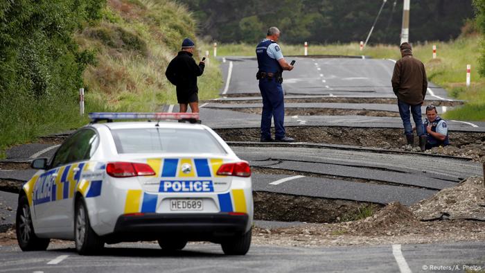 Neuseeland Erdbeben (Reuters/A. Phelps)