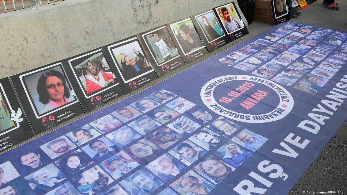 Türkei | Gedenken an die Opfer des Selbstmordattentates während der Friedensdemo im Oktober 2015