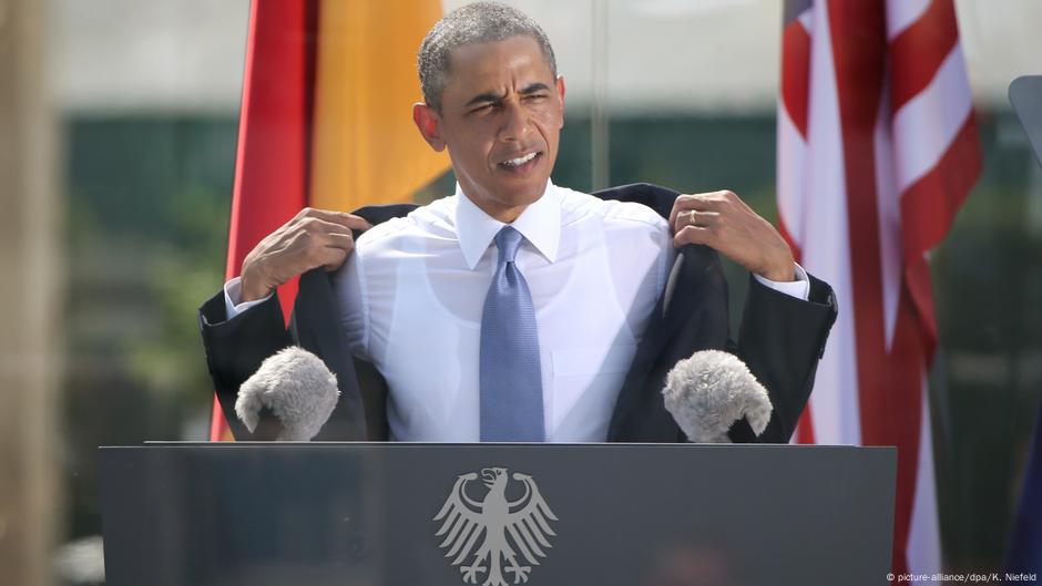 Obama govori ispred Brandenburške kapije, 19.06.2013