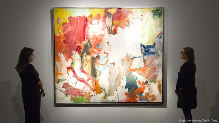 Untitled XXV Willem de Kooning Christie's Auktion (picture-alliance/AA/R. Tang)
