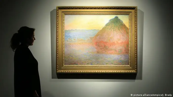 New York Christie's Auktion Claude Monet's Meule