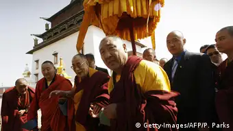 Mongolei Besuch des Dalai Lamas in Ulan Bator