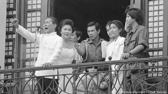Philippinen Präsidentenpalast Ferdinand Marcos und Ehefrau Imelda
