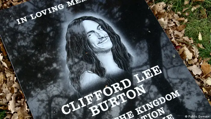 Gedenkstein Cliff Burton