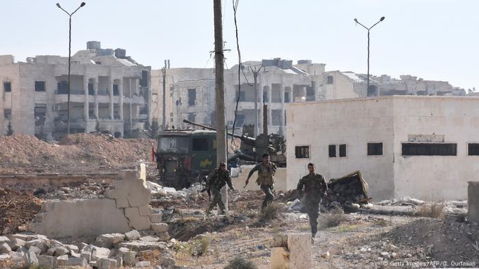 Syrien Zerstörung in Alepppo (Getty Images/AFP/G. Ourfalian)