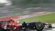 Vettel in his car during the race Vettel in his car during the race