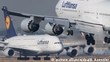 Yajin aiki na ci gaba da kamari a Lufthansa