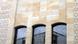 Windows of the new synagogue in Krefeld Windows of the new synagogue in Krefeld