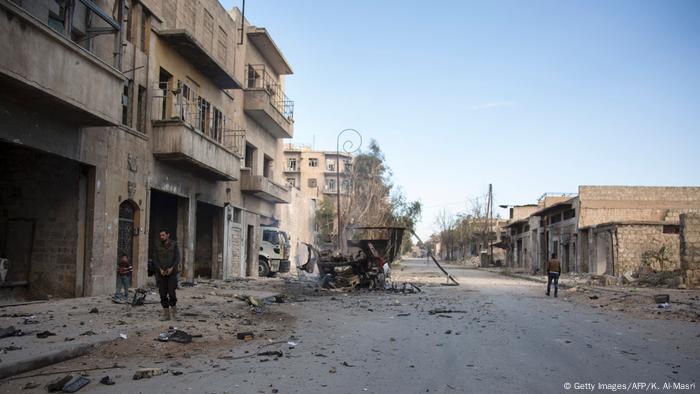 Osten Aleppos Nach Luftangriffen Ohne Grosseres Krankenhaus Aktuell Nahost Dw 19 11 2016