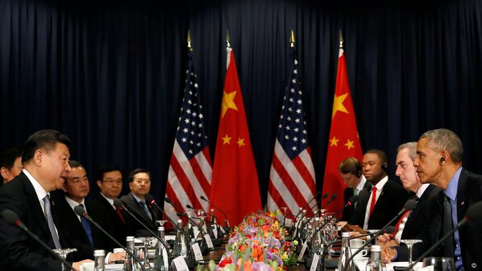 Peru Treffen Barack Obama und Xi Jinping in Lima (
Reuters/K. Lamarque)