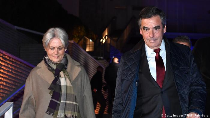 François Fillon and his wife