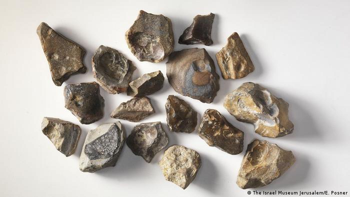 prehistoric stones (The Israel Museum Jerusalem/E. Posner)
