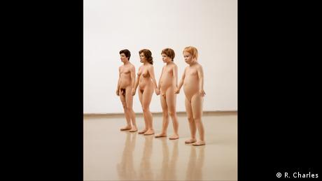 4 lifesize naked human dolls (R. Charles)