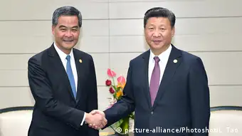 Peru Treffen Xi Jinping Leung Chun-ying