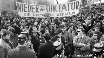Αντιδικτατορική διαδήλωση στο Βερολίνο (3 Φεβρουαρίου 1968)
