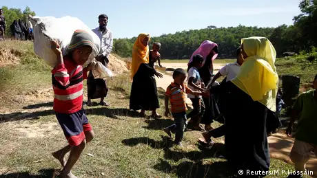 Rohingya Flüchtlinge Myanmar Bangladesch (Reuters/M.P.Hossain)
