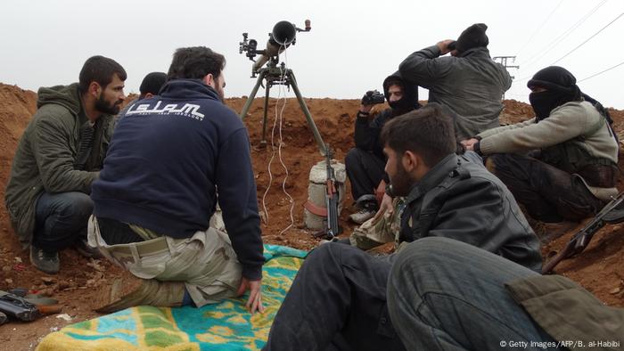 Syrien Ahrar al-Scham Miliz (Getty Images/AFP/B. al-Habibi)