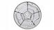Glass and metal medal Glass and metal medal