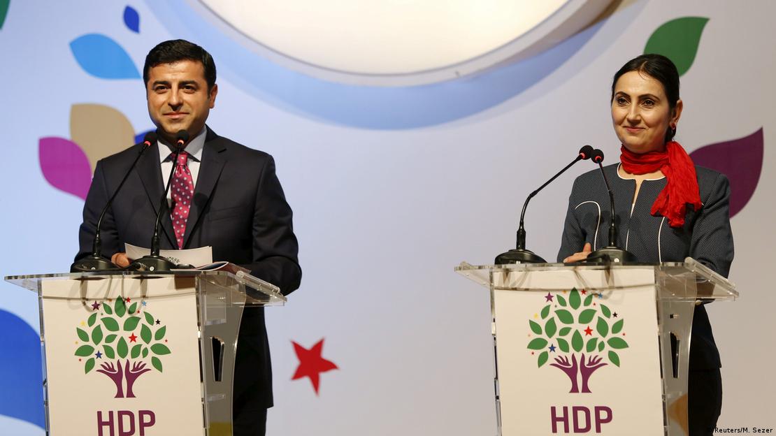 HDP'nin eski eş başkanları Selahattin Demirtaş ve Figen Yüksekdağ