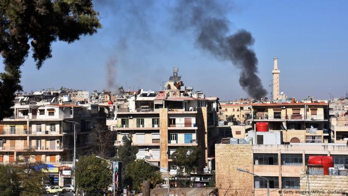 Syrien Angriffe auf Alleppo (Getty Images/AFP/G. Ourfalian)